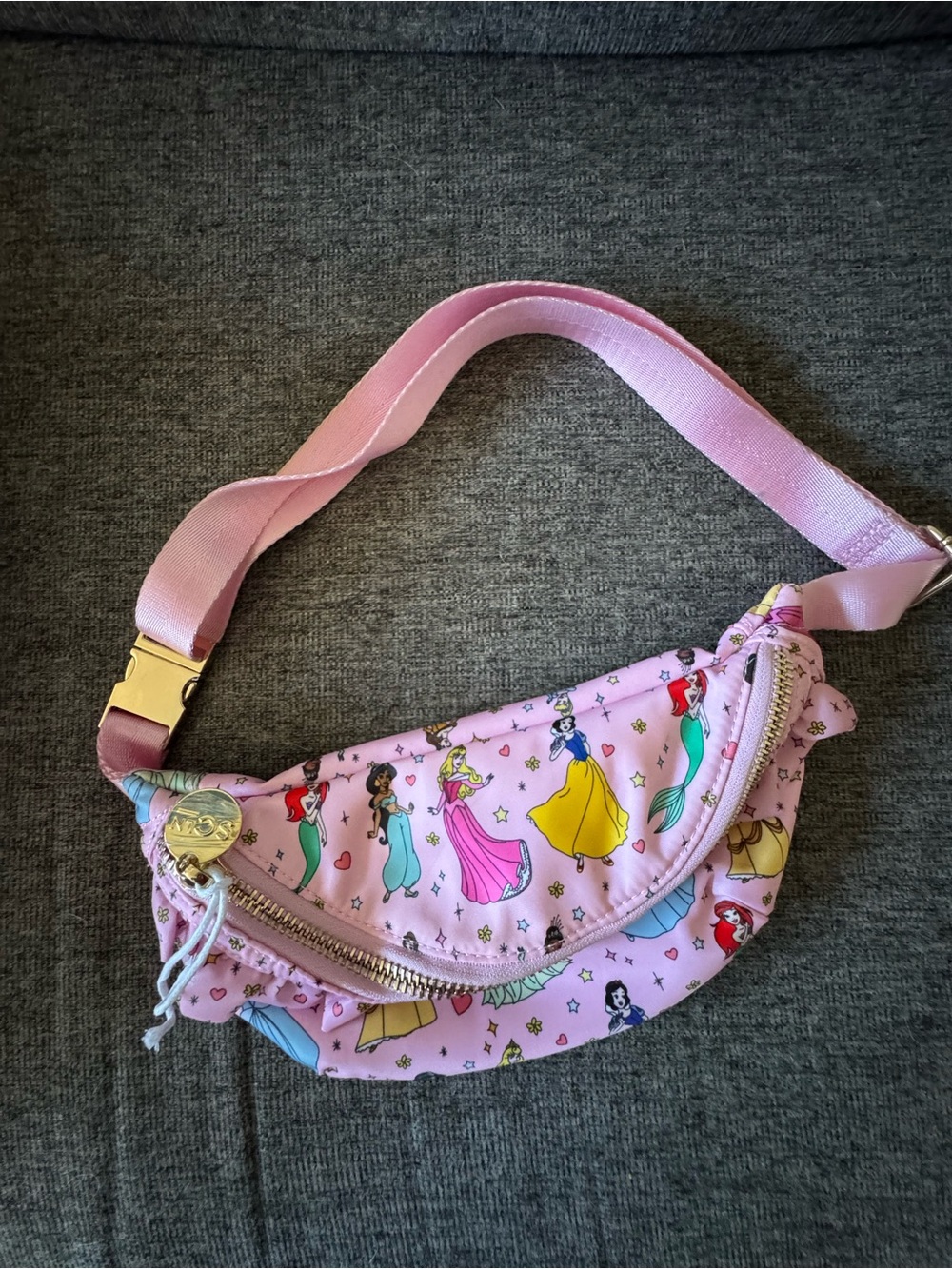 Stoney Clover Lane Disney Princess Print Crossbody Belt Bag